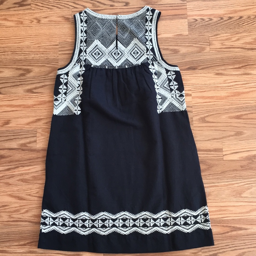 NWOT Madewell Blk Cotton Embroidered Dress. Sz XS. - Picture 7 of 7